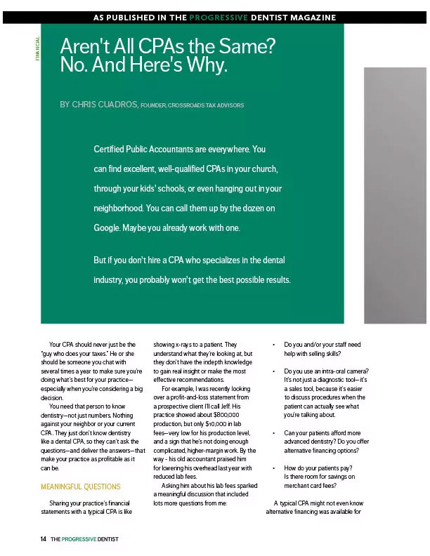 The image displays a screenshot of a webpage featuring an article from The New York Times titled Are CPA Firms the Same No, and Here s Why, authored by Chris Clausen. The article discusses the differences between certified public accountants CPAs and their roles within various industries, including accounting firms, finance departments, and consulting services. It also mentions the importance of selecting a CPA based on individual needs and expertise.